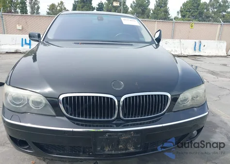 2007 BMW 750Li from USA, damaged, VIN WBAHN83527DT72028